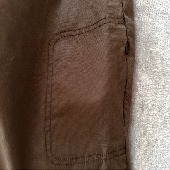 PrAna Bosun Dark Brown Women's Cotton Blend Straight Leg Pants Size XS - Picture 13 of 14